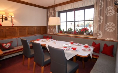Breakfast room at Apartpension Kreuzer